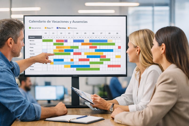 Gestión de vacaciones y ausencias: política, calendario y automatización