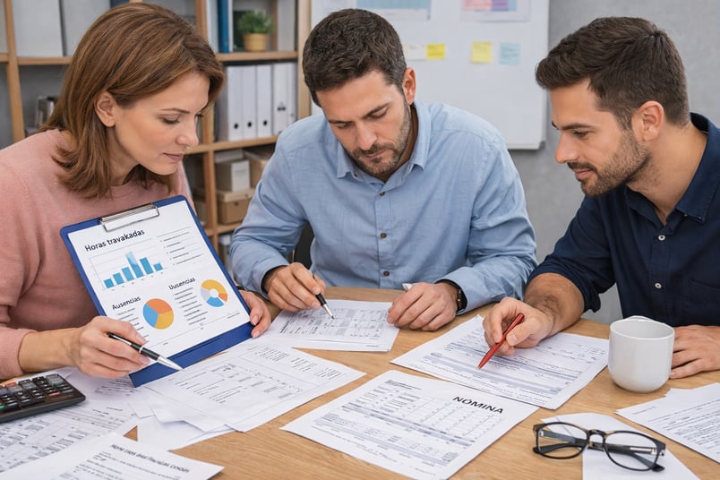Nómina en España 2026: costes laborales y errores comunes