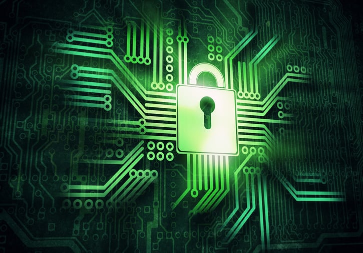 Imagen de un candado, simbolizando la seguridad de los datos personales bajo la Ley de Protección de Datos.