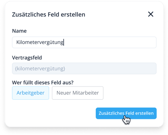 Digitale Arbeitsverträge in Shiftbase HR Pro erstellen – Vertragsdaten automatisch aus Mitarbeiterdaten generieren
