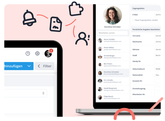 Dienstplan Software erkennt Konflikte, Überstunden und Regelverstöße automatisch während der Planung