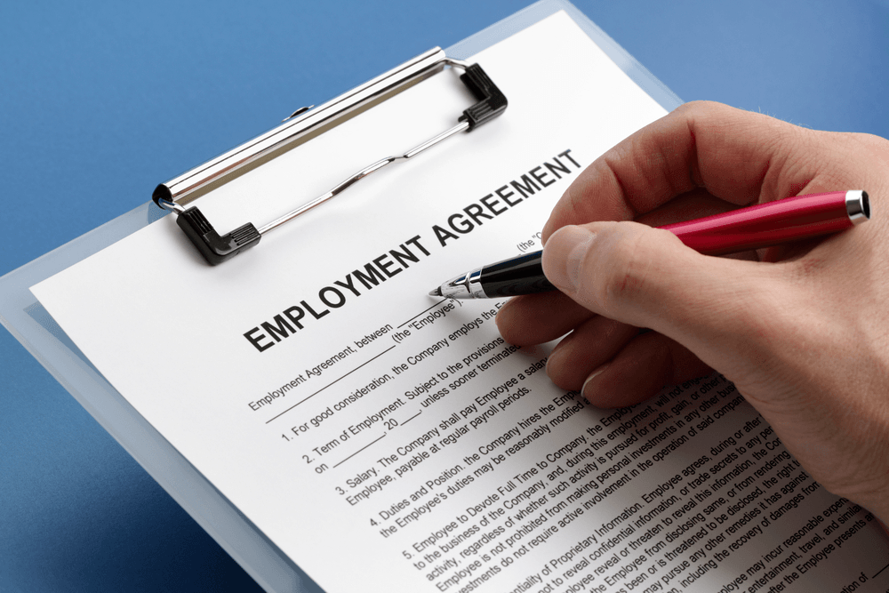 free employment contract create such employment 