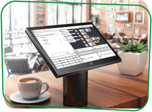 Mitarbeitende melden sich direkt am Point of Sale, am PC oder über eine zentrale Seite an und ab