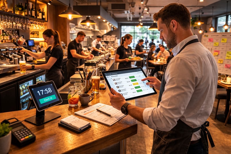 Turnos de verano en hostelería: cómo cubrir vacaciones y picos a la vez