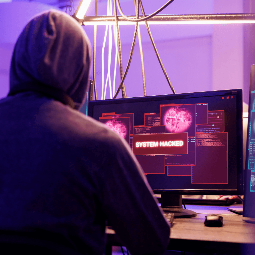 Systeem gehackt