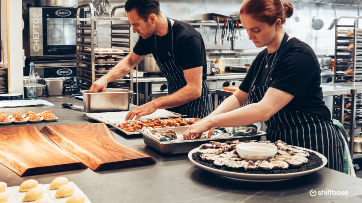 Vakantieplanning personeel druk in de keuken