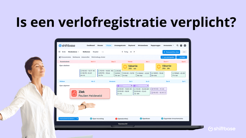 Is een verlofregistratie verplicht?