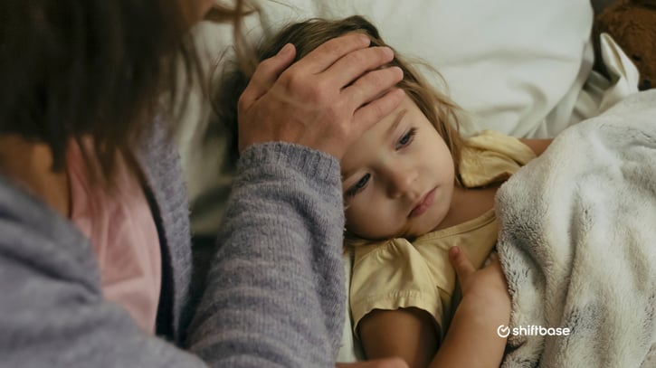 Zorgverlof want kind van werknemer is ziek