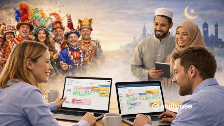 Verzuimplanning in februari: Werkgever plant verzuim en vakantieplanning tijdens carnaval, ramadan en vakantieperiodes.