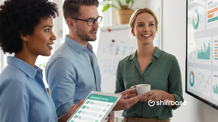 Urenregistratie bijhouden doormiddel van software zoals Shiftbase