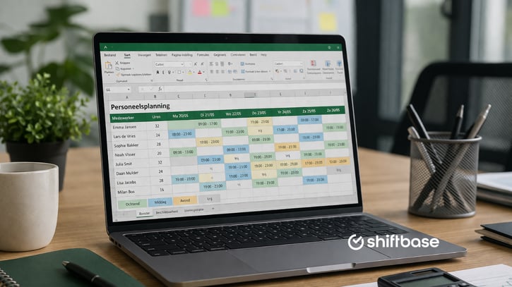 Excel is geen planningstool
