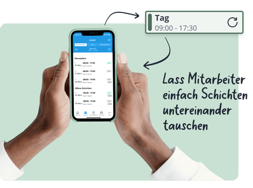 Dienstplan per Telefon einsehen