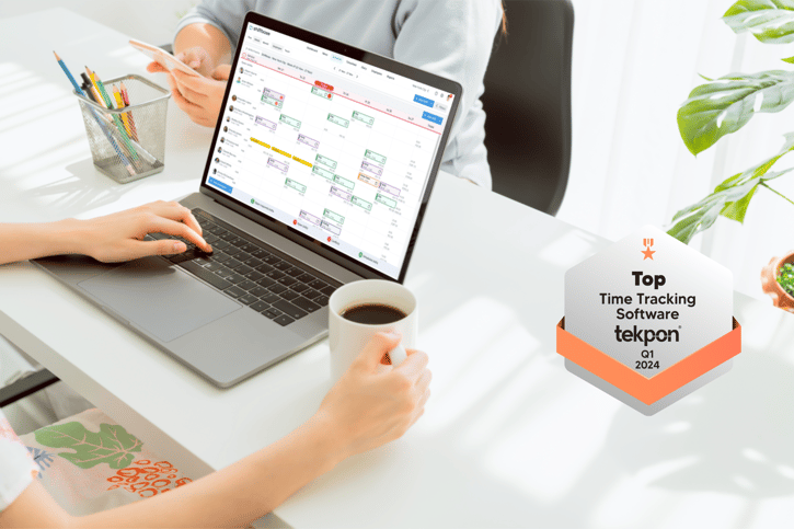 best time tracking software in 2024 award by Tepkon