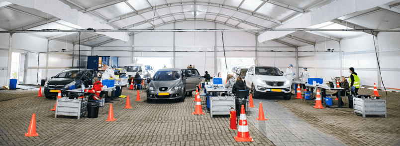 Meer corona-teststraten dankzij efficiënte urenregistratie