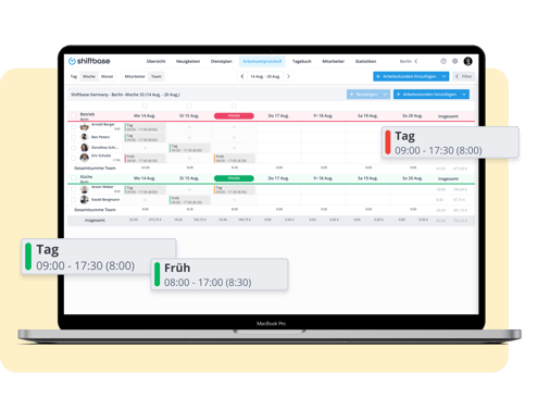 Time Tracking - ZigZag 1 - DE