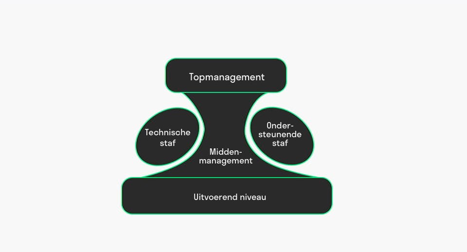 configuraties-van-mintzberg-fly-toolshero, zeggenschap bestrijkt