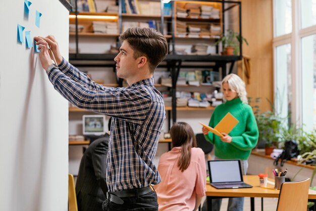 Szenenbild aus einem Workshop zur Entwicklung von Future-Skills