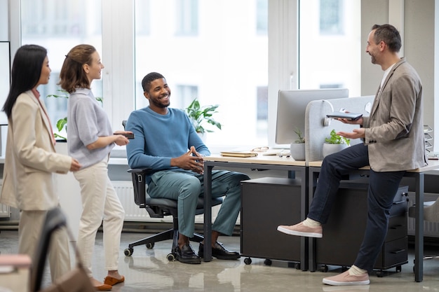 Übersicht der Organisationsformen in einem modernen Büro 