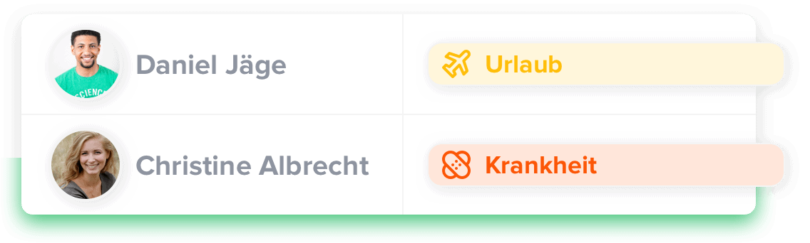 Handy-App zur Jahresurlaubsplanung für Arbeitgeber - Shiftbase