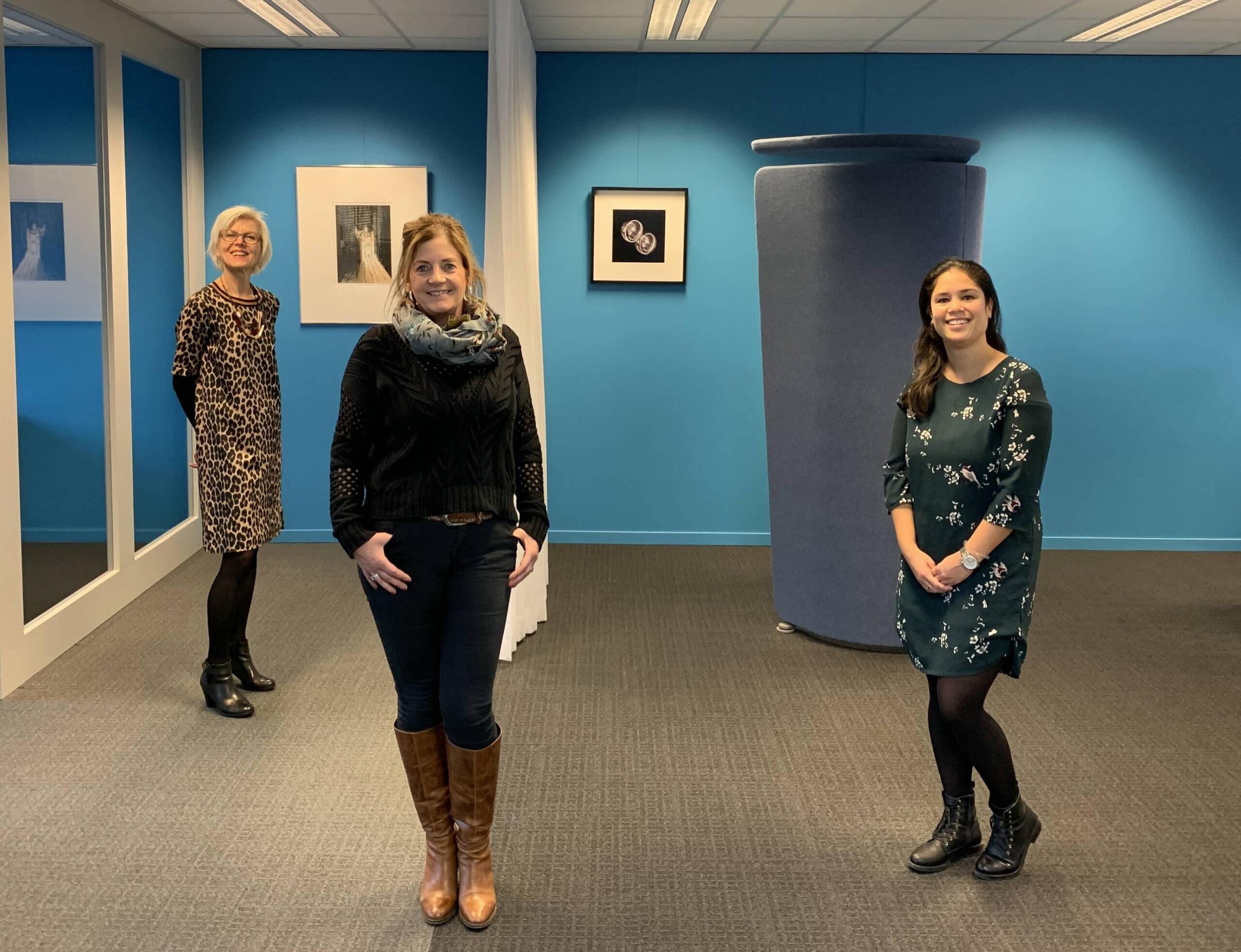 GGD West-Brabant medewerkers Ina Klingenberg, Monique Luijten en Ramona Christiaans