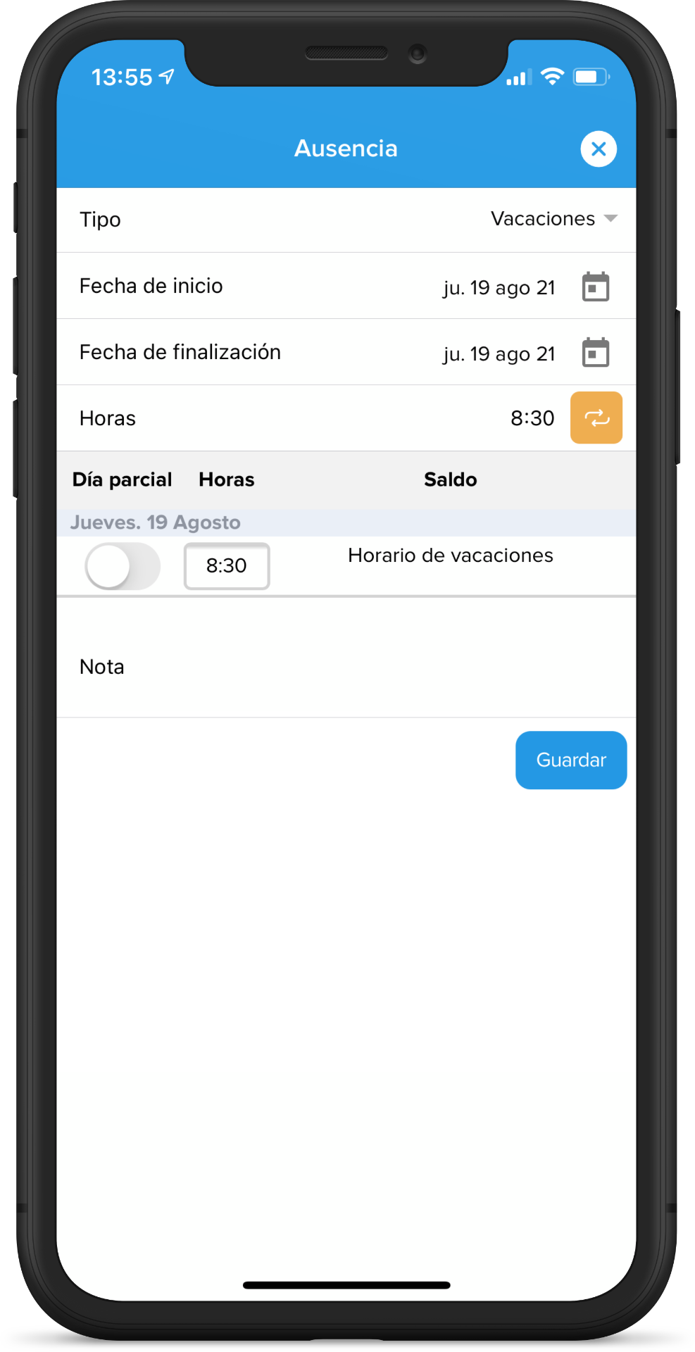 mobile-absencerequest-es